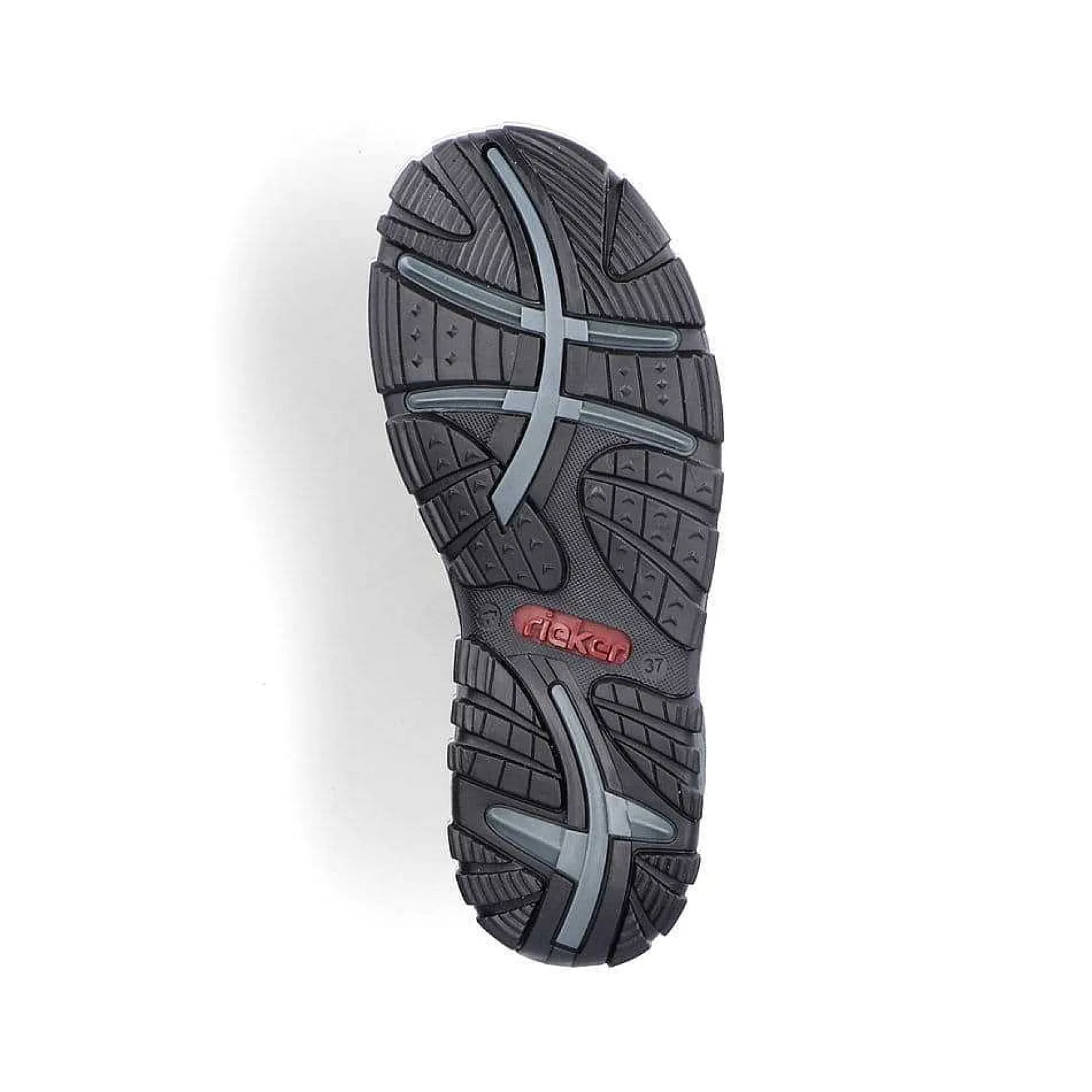 Rieker Sandals & Sandals-Women'S Trekking Sandals Graphite Black