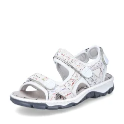 Rieker Sandals & Sandals-Women'S Trekking Sandals Pearl White-Multi