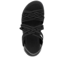 Rieker Sandals & Sandals-Women'S Trekking Sandals Midnight Black