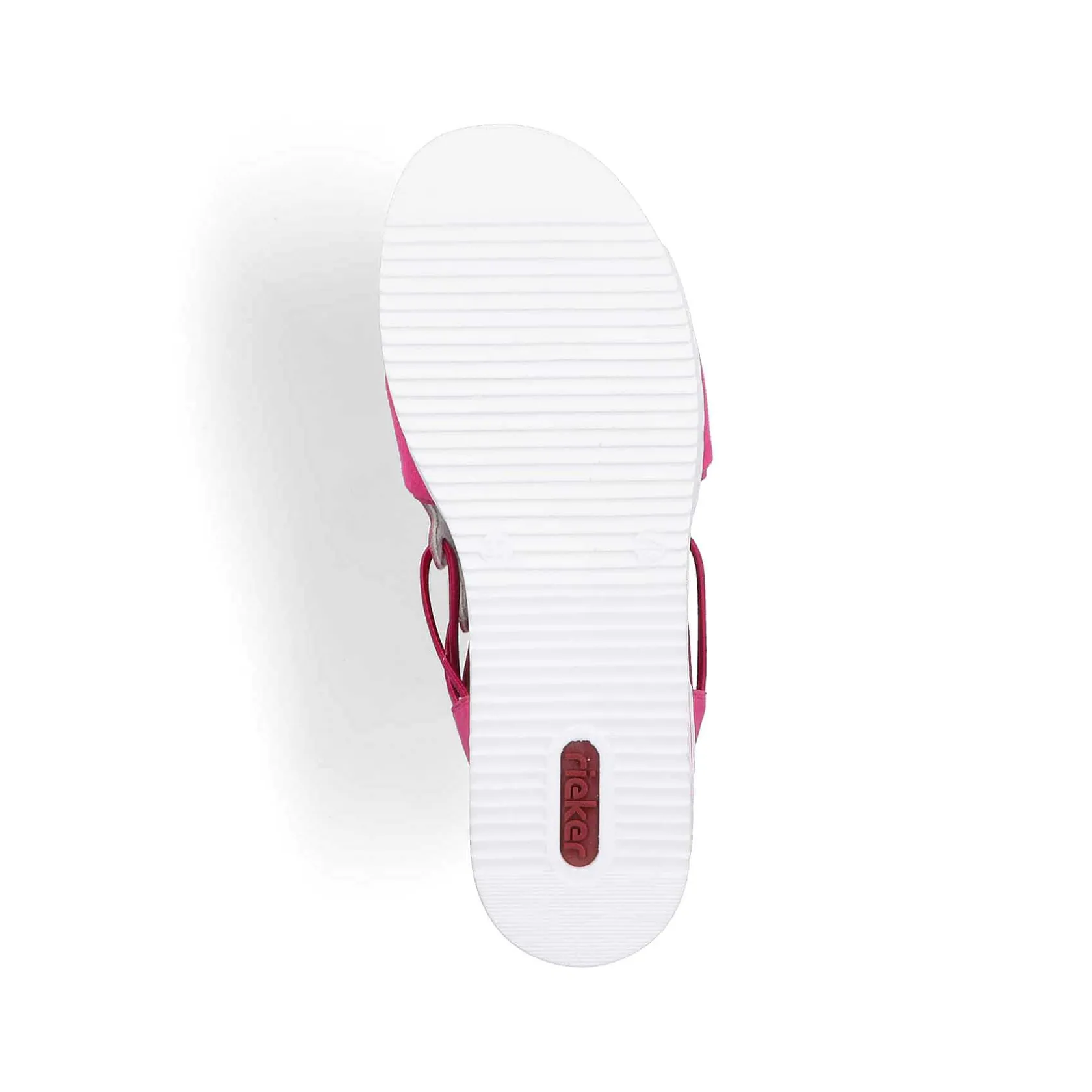 Rieker Summer Shoes-Women'S Wedge Sandals, Blood Pink