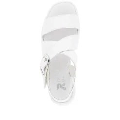 Rieker Heeled Shoes-Women'S Wedge Sandals Antique White