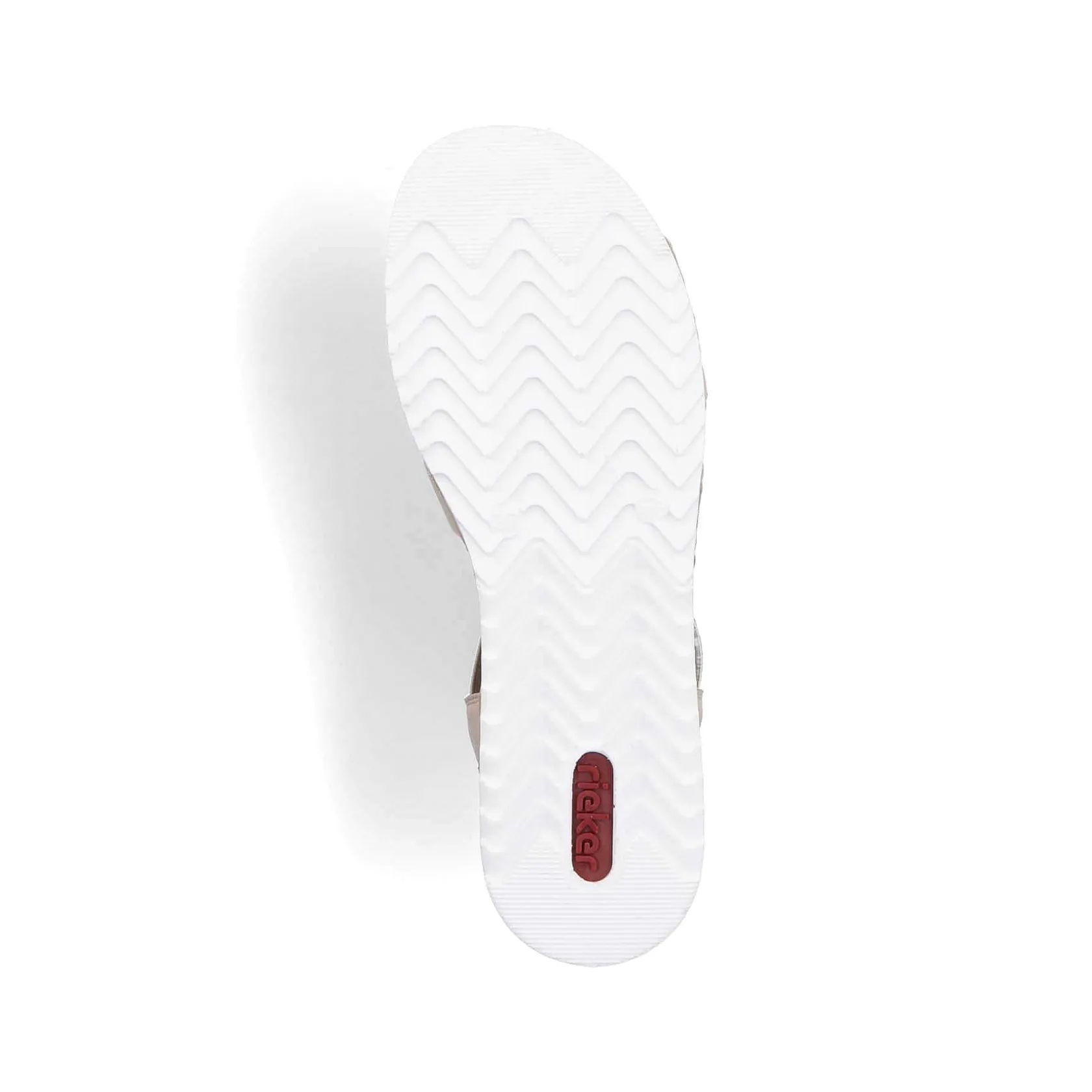 Rieker Heeled Shoes-Women'S Wedge Sandals Cream Beige