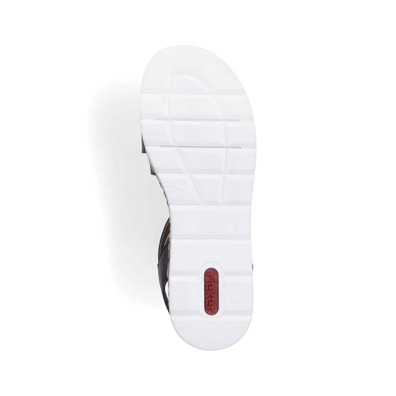 Rieker Sandals & Sandals-Women'S Wedge Sandals Night Black