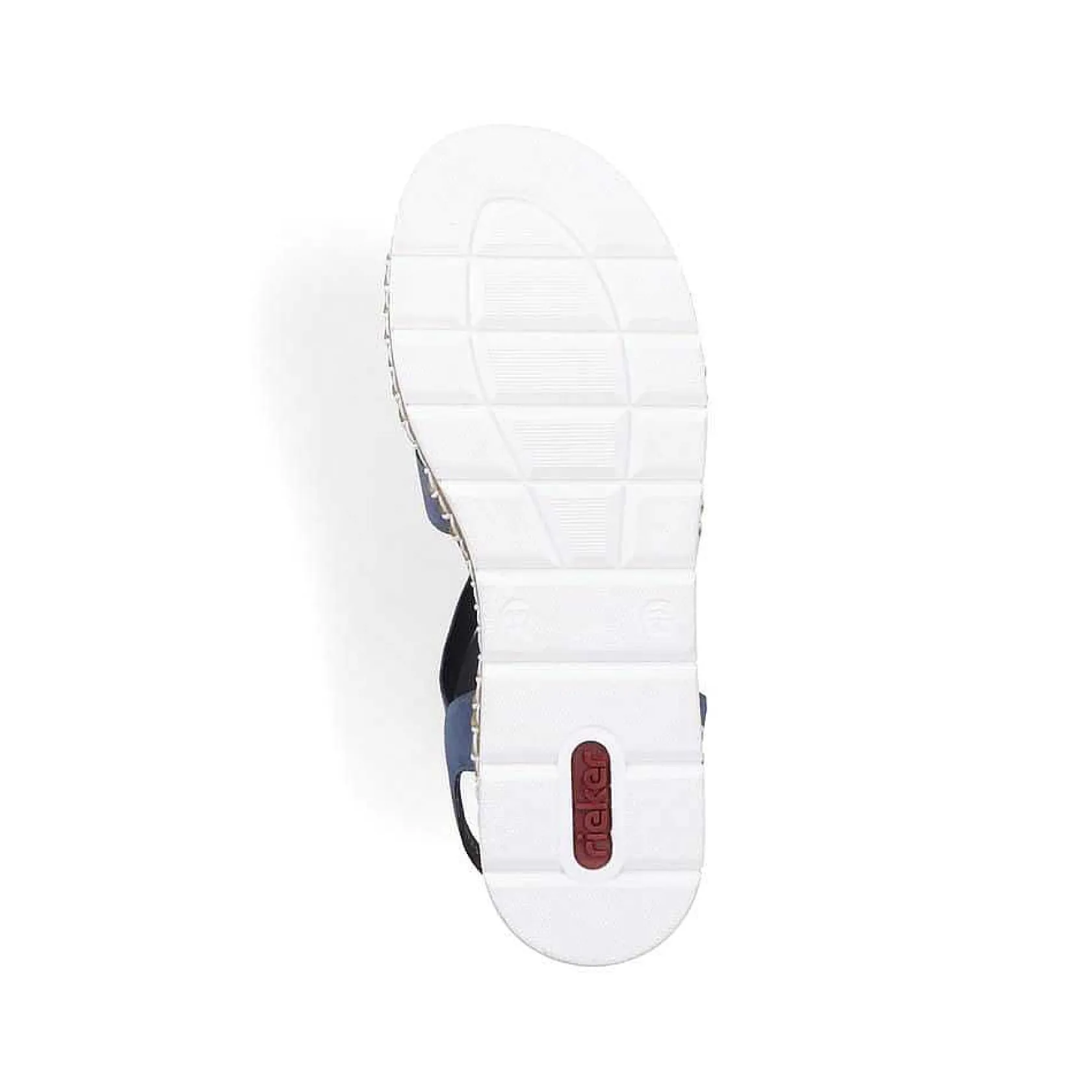 Rieker Heeled Shoes-Women'S Wedge Sandals Pacific Blue